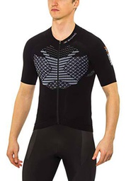 X-Bionic Maillot M/C Twyce Hombre, Negro/Blanco, L